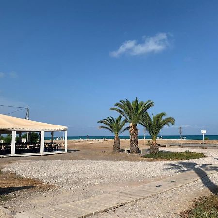 Beachfront Apartment With A Private Garden On The Ground Floor Moncófar Exterior foto