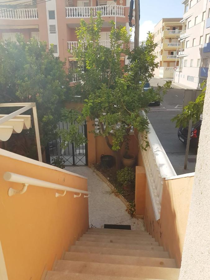 Beachfront Apartment With A Private Garden On The Ground Floor Moncófar Exterior foto
